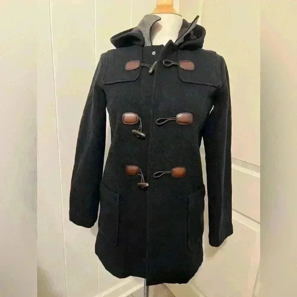 Authentic Gucci Boys Duffel Duffle Wool Coat Jacket Hooded Fisherman Nautical 12 - Picture 14 of 16